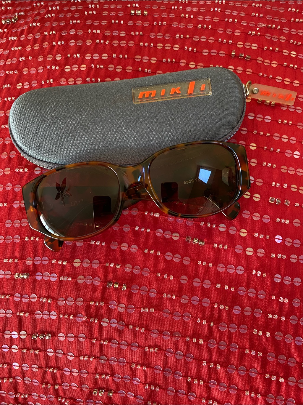 Alain Mikli Paris Handmade In France Oversized Tortoise Tinted Readers 1.5+ Appr